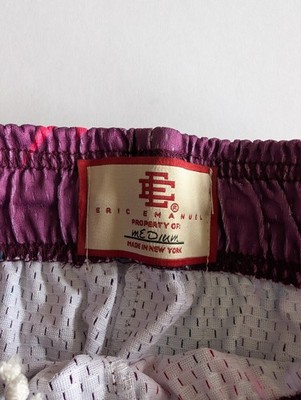NEW Eric Emanuel EE Basic Short Bape X Miami Purple Pink Black