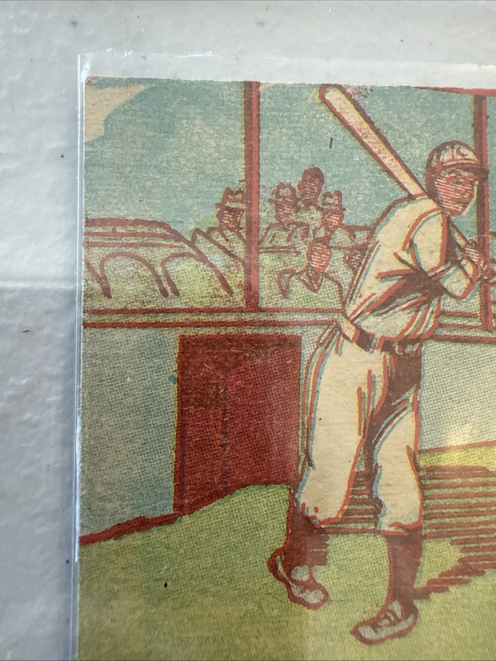 1943 MP and Co. R302-2 corte a mano) #100 Lou Boudreau Indians Salón de la fama casi nuevo Foto 3 de 4