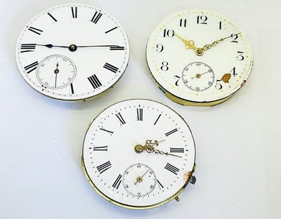 TASCHENUHREN KONVOLUT POCKET WATCH MOVEMENTS LOT vintage swiss 20s 30s ALL RUN!