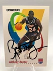 Anthony Bonner Signed 1991-92 Skybox Sacramento Kings Card-#243-On Card Auto