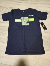 NWT Seattle Seahawks '12th Fan' Tshirt Youth L 10/12