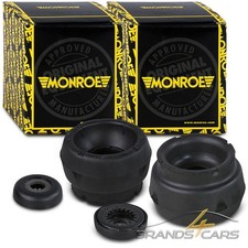2xMONROE DOMLAGER FEDERBEINLAGER VORNE FÜR VW BORA 1J GOLF 4 1J NEW BEETLE 9C 1Y