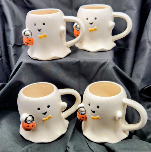 Target Halloween Ghost 16oz Set of 4 Drinkware - Hyde & EEK! Boutique.