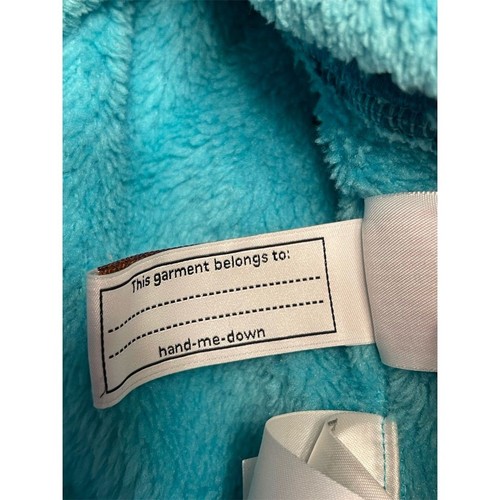 Patagonia Girl’s Snap-T Fleece Pullover Teal Size 12 L Kangaroo Pocket - Picture 11 of 12