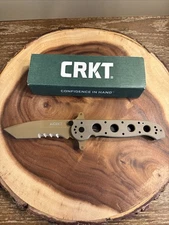 CRKT M16-14DSFG EDC Folding Pocket Knife: Special Forces Everyday Carry, Tan ...