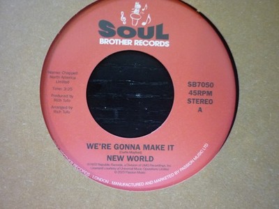 new world were gonna make it... expansion uk re issue soul 45