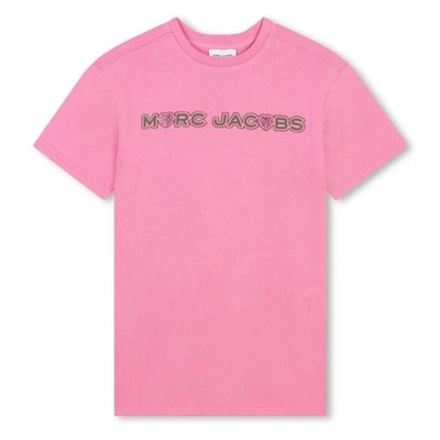 Little Marc Jacobs Kids Logo Print Jersey T-Shirt Dress