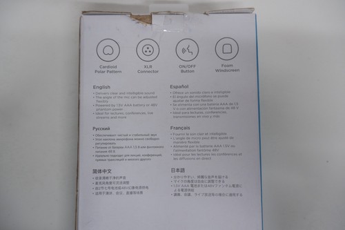 Boya Desktop Condenser Podium Microphone, 18" Bi-fold Gooseneck Microphone - 第 7/7 張圖片