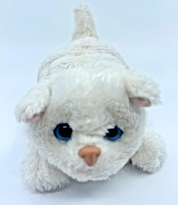 furreal friends Kitten cat 2010 Hasbro white kitty blue eyes Working TOY PLUSH