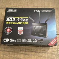 ASUS RT-AC68U Wireless-AC1900 Dual Band Gigabit Router 1900Mbps 4-Port Wi-Fi