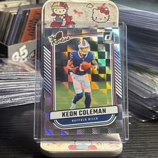 2024 Panini Donruss - Keon Coleman #TR-20 - The Rookies - Buffalo Bills