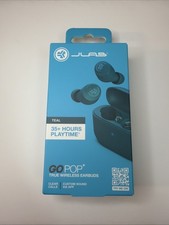JLAB Go Pop Plus Wireless Earbuds - Teal
