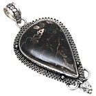 Necklace Turtella Jasper Gemstone Gift For Her Jewelry 2.25"