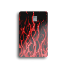 Midnight Flames Card Skin RED 