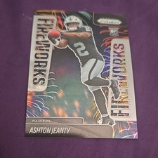 2025 Panini Prizm Ashton Jeanty #10 Rookie Insert Las Vegas Raiders NFL