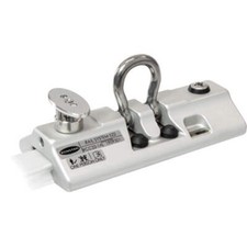 Ronstan Series 22 Single car with stop, SILVER, Certified Rail System