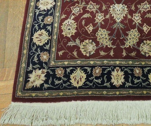 3x5' Red High Quality Wool & Silk Rug 17477 - Picture 5 of 6