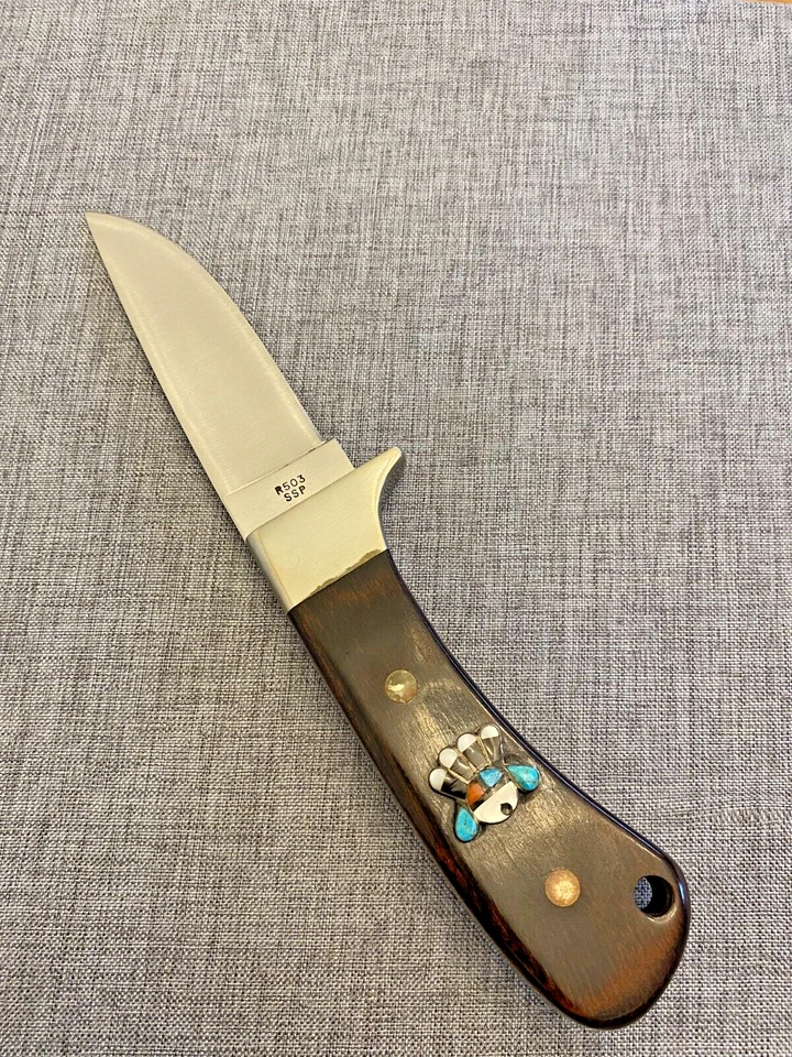 Vintage 1982 Case XX Arapaho Stainless Steel R503 Fixed Blade Knife - Image 2 of 4