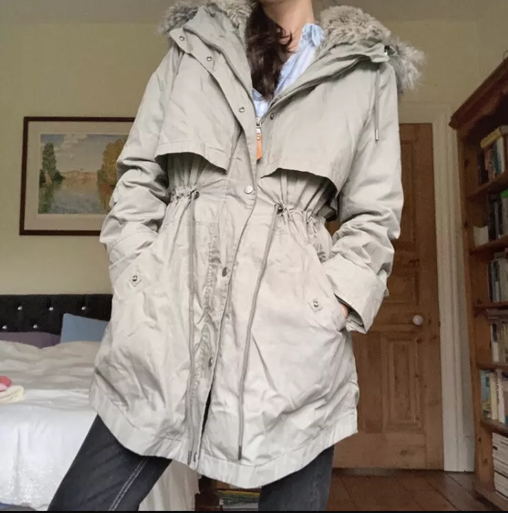 Light green parka cheap