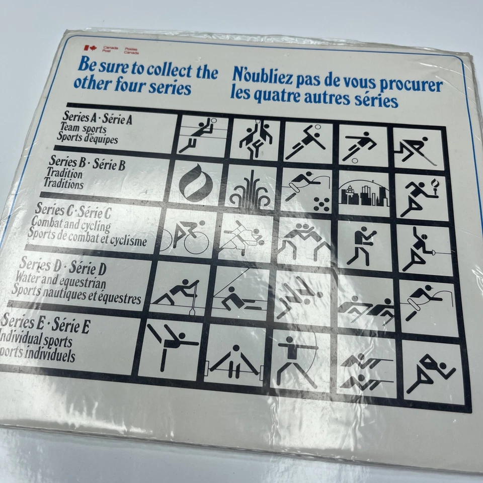 E Olympic 76 Souvenir 5 Cancellations FDC International Canada Series D - Image 4 of 4