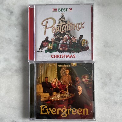 Pentatonix Christmas CDs: Best Of Pentatonix Christmas 2019, Evergreen 2021 NEW