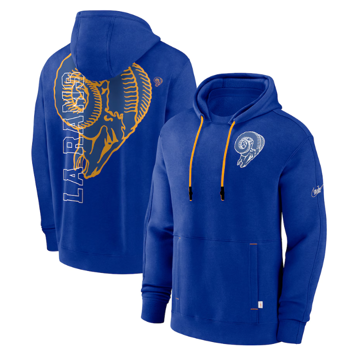 los angeles rams nike hoodie