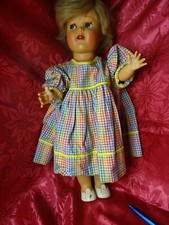 Vètements de Poupée: Robe en coton ancienne( 40/50cm)