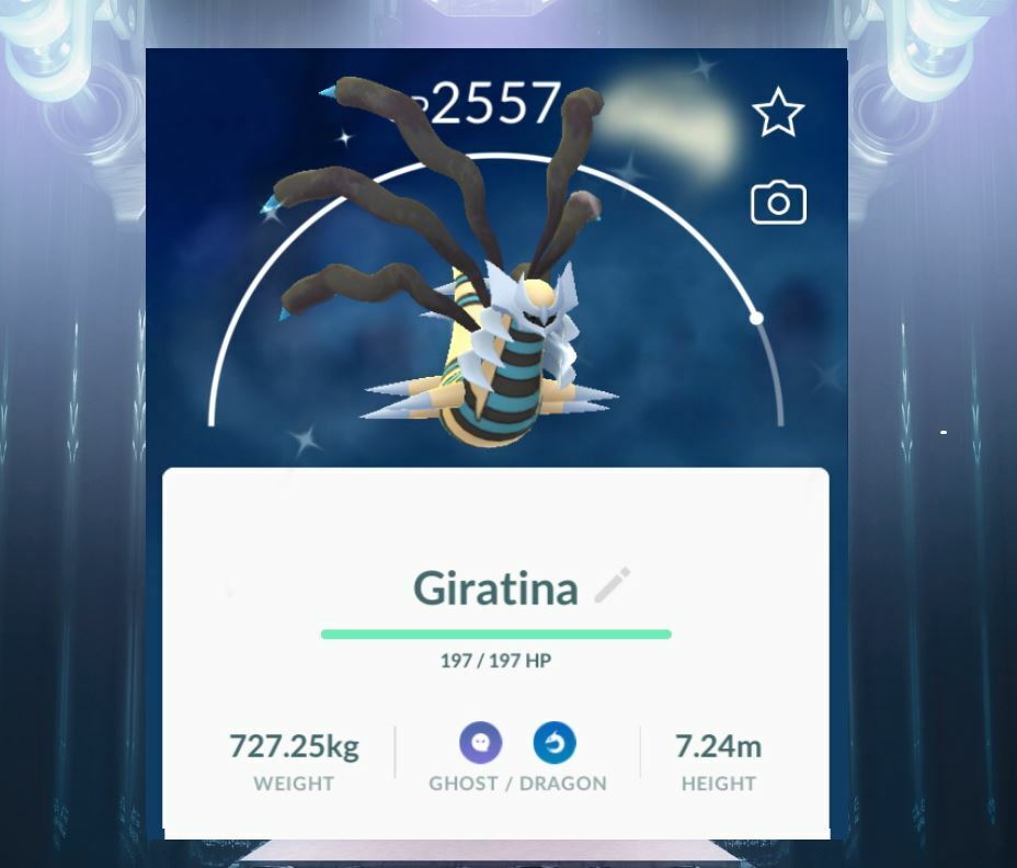 Shiny Giratina (Origin Forme) - Pokemon Go