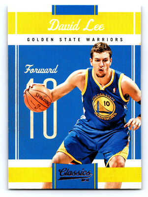2010-11 Panini Classics Basketball 29 David Lee Golden State Warriors 