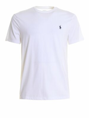Polo Ralph Lauren T-shirt Uomo Mod. 714706745 004 Bianca | eBay