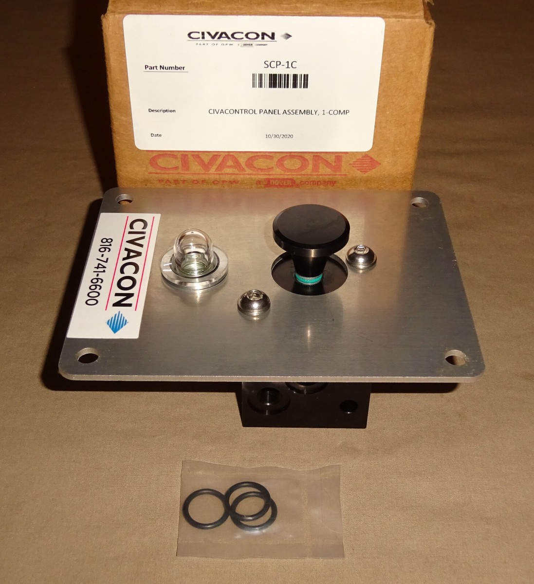 Civacon SCP-1C Pneumatic Air Control Panel Assembly 12050-A NEW | eBay