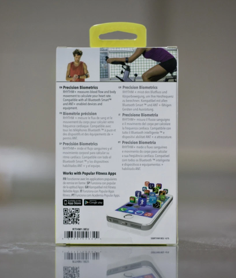 Scosche Rhythm+ Negro Bluetooth Impermeable Brazalete Inteligente Monitor de Ritmo Cardíaco Foto 3 de 4