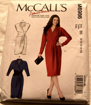 M6986 McCall's McCalls Schnittmuster 8-10-12-14-16