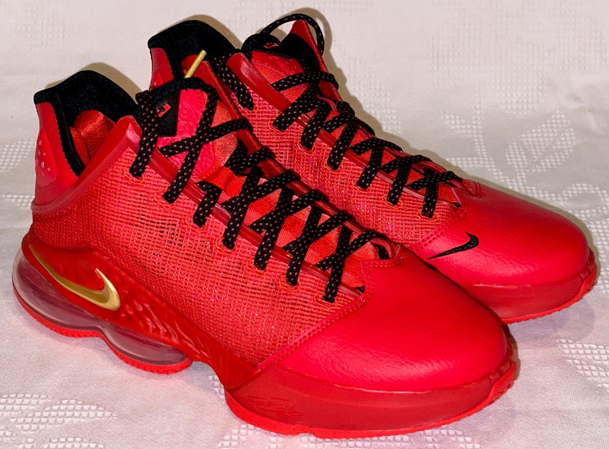 Nike LeBron 18 シューズ 9.5 黒/赤 Size 8 - Nike LeBron 18 Black University Red 194497781792| eBay