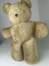 Antique Mohair Teddy Bear Vintage Stuffed Plush Toy Large 14  