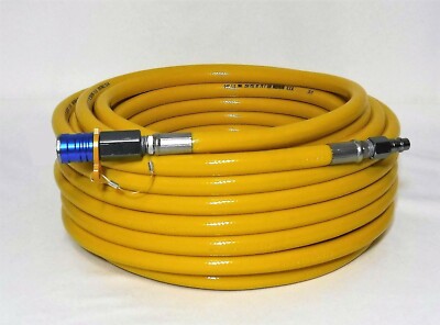Hookah Diving 65' 3/8 id Stamped Air Breathing Dive hose w/quick connects