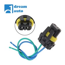 2-Wire Fog Light Connector Plug for 2000-2009 Ford F150