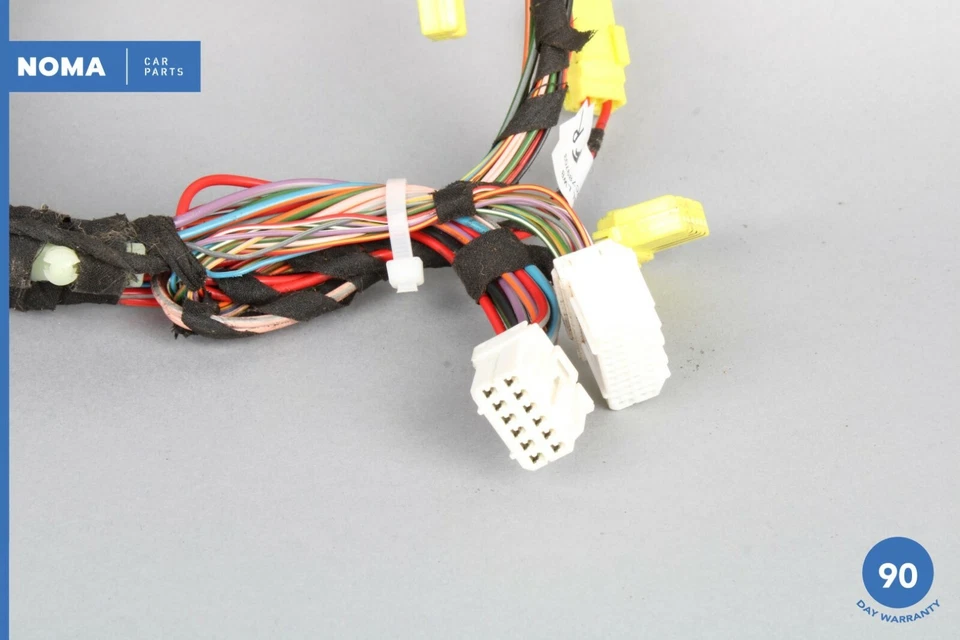 95-97 Jaguar XJ6 XJ12 VDP X300 chicote de fios para assento dianteiro direito do passageiro lateral fabricante de equipamento original - Imagem 2 de 4