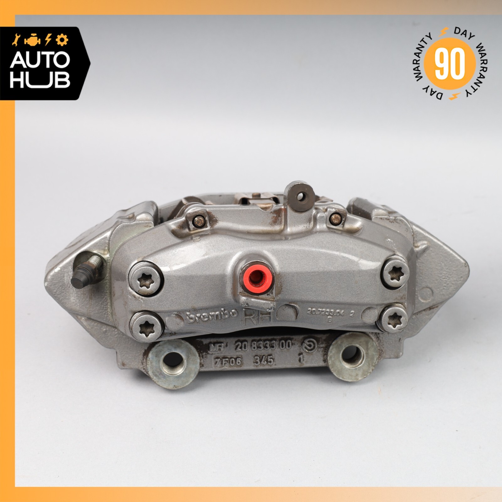04-17 Maserati GranTurismo Front Left & Right Brake Caliper Calipers Set OEM 76k