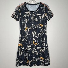 Adidas Farm Rio Dress Butterfly T Shirt Dress Black Athletic Size XS
