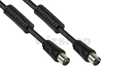 CAVETTO TV 2M COLLEGAMENTO ANTENNA TV NERO | Leroy Merlin - Foto 2