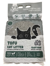 Tofu Cat Litter Best Natural Clumping Odour Control Flushable Non-toxic Charcoal