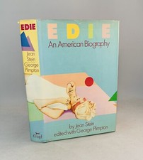 Edie: An American Biography-Jean Stein-George Plimpton-SIGNED!-2nd Printing-RARE