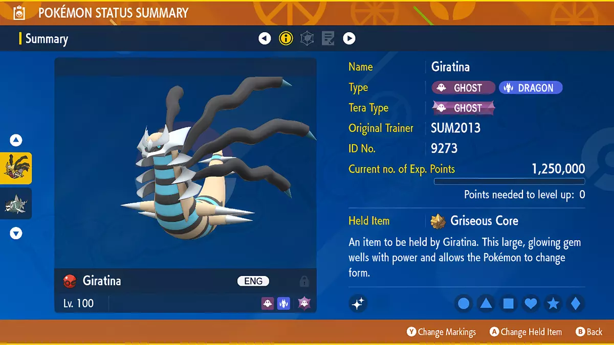 Pokemon HOME // Shiny Dialga Palkia Giratina 6IV (Instant Download) 