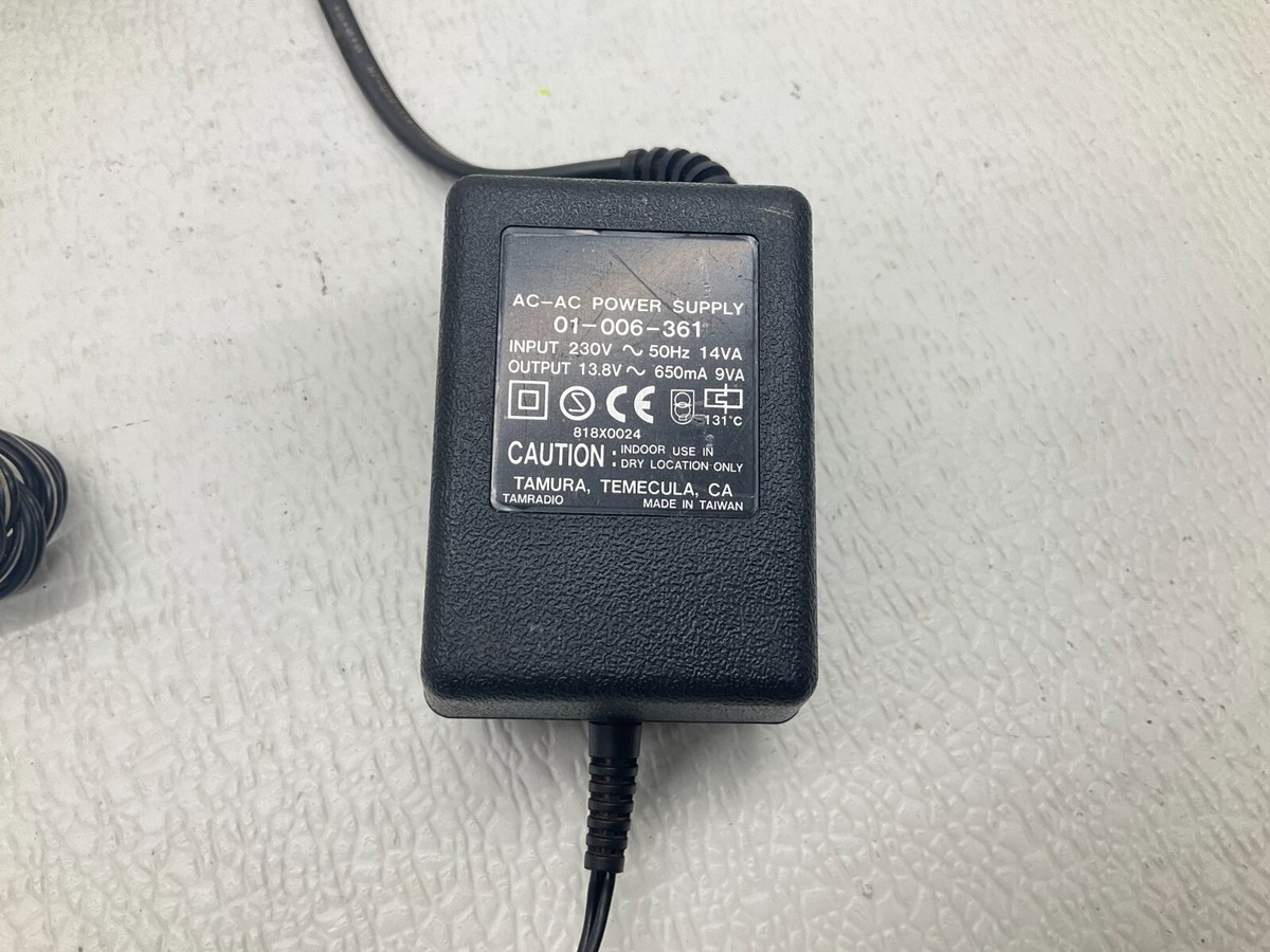 Tamura 01-006-361 AC-AC Power Supply 230 V 14 VA / 13.8 V 9VA