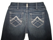 Ariat REAL Icon Stackable Mid Rise Straight Jeans Women's 29 x 32