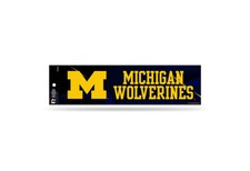 Michigan Wolverines Bumper Sticker NEW  3 x 11 Inches Free Shipping 