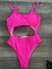 Woman  s One Piece S Bathing Suit Swimsuit Swim NWOT
