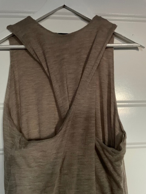 FILA Abito nuovo con etichette Kira Cashmere Jersey Kira $1790 The Row taglia L