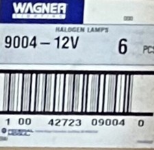 Wagner 9004 12Volt -Box Of 6